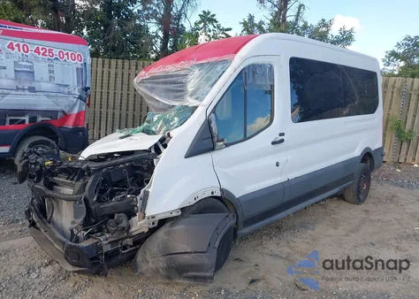 2017 Ford Transit-350 Xlt из США, поврежденный, VIN 1FBZX2CG2HKA33707